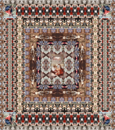 Wedding Quilt for Chris and Julia